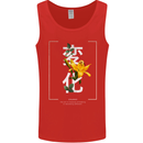 Japanese Flowers Quote Japan Change Mens Vest Tank Top Red