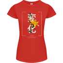 Japanese Flowers Quote Japan Change Womens Petite Cut T-Shirt Red