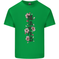 Japanese Flowers Quote Japan Kids T-Shirt Childrens Irish Green