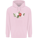 Japanese Flowers Quote Japan Magic Childrens Kids Hoodie Light Pink