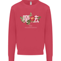 Japanese Flowers Quote Japan Magic Kids Sweatshirt Jumper Heliconia
