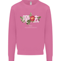 Japanese Flowers Quote Japan Magic Mens Sweatshirt Jumper Azalea