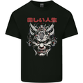 Japanese Oni Mask Kids T-Shirt Childrens Black