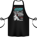 Japanese Performance Anime Car Drifting Drift Cotton Apron 100% Organic Black