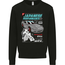 Japanese Performance Anime Car Drifting Drift Mens Sweatshirt Jumper Black