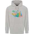 Jazz Lover Trumpet Saxophone Clarinet Childrens Kids Hoodie Sports Grey