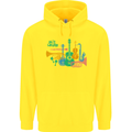 Jazz Lover Trumpet Saxophone Clarinet Childrens Kids Hoodie Yellow