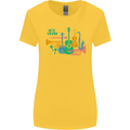 Jazz Lover Trumpet Saxophone Clarinet Womens Wider Cut T-Shirt Yellow