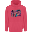 Jesus Believes In You Christian Christianity Childrens Kids Hoodie Heliconia
