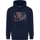 Jesus Believes In You Christian Christianity Childrens Kids Hoodie Navy Blue