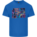 Jesus Believes In You Christian Christianity Kids T-Shirt Childrens Royal Blue