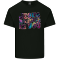 Jesus Believes In You Christian Christianity Mens Cotton T-Shirt Tee Top Black