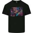 Jesus Believes In You Christian Christianity Mens Cotton T-Shirt Tee Top Black