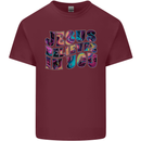 Jesus Believes In You Christian Christianity Mens Cotton T-Shirt Tee Top Maroon