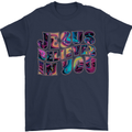 Jesus Believes In You Christian Christianity Mens T-Shirt 100% Cotton Navy Blue