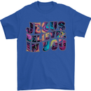 Jesus Believes In You Christian Christianity Mens T-Shirt 100% Cotton Royal Blue