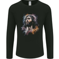 Jesus Christ Mens Long Sleeve T-Shirt Black
