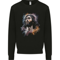Jesus Christ Mens Sweatshirt Jumper Black