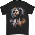 Jesus Christ Mens T-Shirt 100% Cotton BLACK