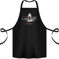 Jesus Christ The Last Supper Cotton Apron 100% Organic Black