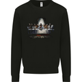 Jesus Christ The Last Supper Mens Sweatshirt Jumper Black