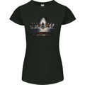 Jesus Christ The Last Supper Womens Petite Cut T-Shirt Black