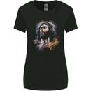 Jesus Christ Womens Wider Cut T-Shirt Black
