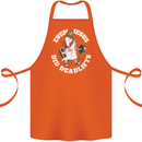 Jesus Deadlift Funny Gym Bodybuilding Training Cotton Apron 100% Organic Orange