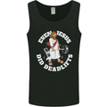Jesus Deadlift Funny Gym Bodybuilding Training Mens Vest Tank Top Black