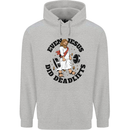 Jesus Deadlift Funny Gym Training Bodybuilding Mens 80% Cotton Hoodie Sports Grey