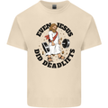 Jesus Deadlift Funny Gym Training Bodybuilding Mens Cotton T-Shirt Tee Top Natural
