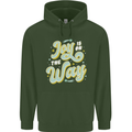 Joy On the Way New Baby Pregnancy Pregnant Childrens Kids Hoodie Forest Green
