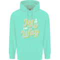 Joy On the Way New Baby Pregnancy Pregnant Childrens Kids Hoodie Peppermint