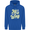 Joy On the Way New Baby Pregnancy Pregnant Childrens Kids Hoodie Royal Blue