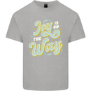 Joy On the Way New Baby Pregnancy Pregnant Kids T-Shirt Childrens Sports Grey