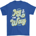 Joy On the Way New Baby Pregnancy Pregnant Mens T-Shirt 100% Cotton Royal Blue