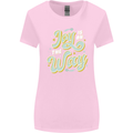 Joy On the Way New Baby Pregnancy Pregnant Womens Wider Cut T-Shirt Light Pink