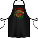 Juneteenth Black History Month Cotton Apron 100% Organic Black