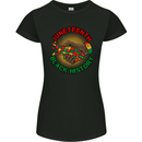 Juneteenth Black History Month Womens Petite Cut T-Shirt Black