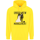 Just Married Under New Management Childrens Kids Hoodie Yellow