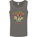 Just Play Chess Mens Vest Tank Top Charcoal