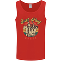 Just Play Chess Mens Vest Tank Top Red