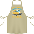 Just a Boy Who Loves Buses Bus Cotton Apron 100% Organic Khaki