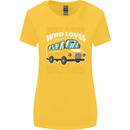 Just a Boy Who Loves Buses Bus Driver Womens Wider Cut T-Shirt Yellow