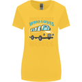 Just a Boy Who Loves Buses Bus Womens Wider Cut T-Shirt Yellow