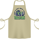 Just a Boy Who Loves Tractors Farmer Cotton Apron 100% Organic Khaki