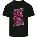 Just a Girl Who Loves Dragons Fantasy RPG Kids T-Shirt Childrens Black