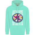Just a Hippy That Likes to Fish Fishing Fisherman Childrens Kids Hoodie Peppermint