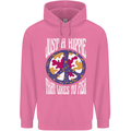 Just a Hippy That Likes to Fish Fishing Fisherman Mens 80% Cotton Hoodie Azelea