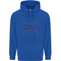 Just a Mom Who Loves Baseball Childrens Kids Hoodie Royal Blue